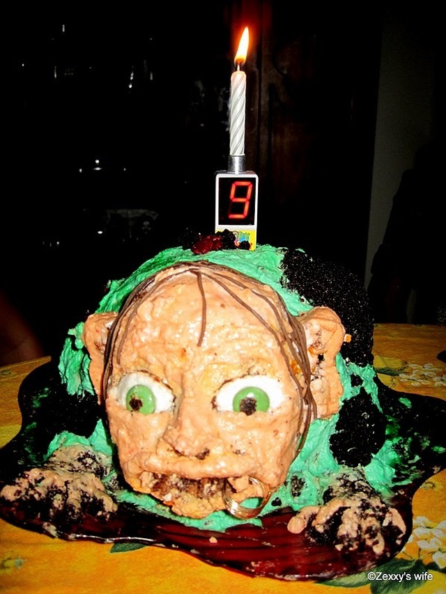 Gollum Birthday Cake