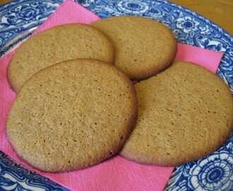 Cookies med smak av kanel och vanilj