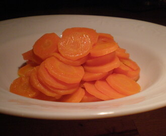 Smörkokta morötter
