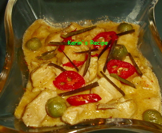 Kari Panang Sapi/Ayam Thailand (Thai Beef/Chicken Phanaeng Curry)