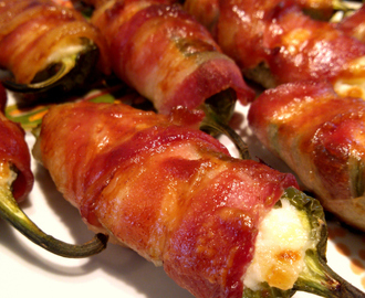 Bacon-Wrapped Pineapple Jalapeno Poppers