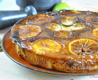 Torta speziata agli agrumi senza glutine - Winter Citrus Upside Down Cake (gluten free)