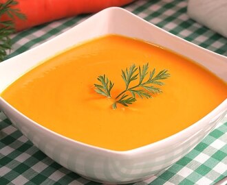 Crema de Zanahoria muy Fácil Rápida y Deliciosa