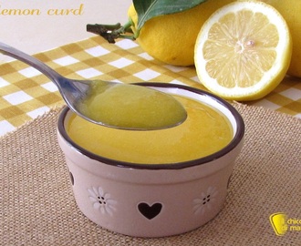 Lemon curd, crema al limone (ricetta originale inglese)