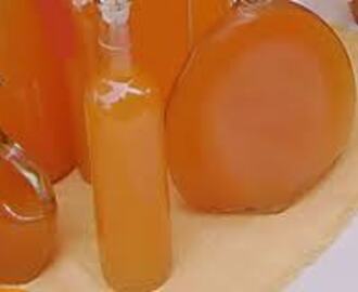 Liquore cannella e mandarino