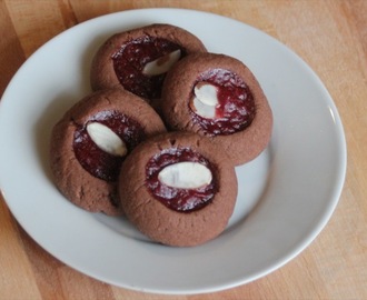 Diced! Dessert Challenge Round 2 – Chocolate Almond Shortbread With Strawberry Balsamic Jam