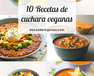10 Recetas de Cuchara Veganas