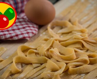 Pasta Fresca Casera sin Maquina - Receta Italiana para Lasagna, Tagliatelle, Tallarines, Spaghetti