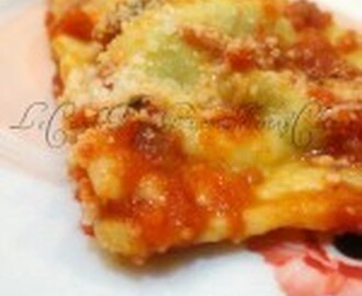 Ravioli ripieni melanzane, salsiccia e mozzarella!!! | Ricetta pasta fresca