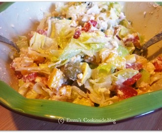 Bunter Salat mit Feta – erfrischend, würzig, lecker