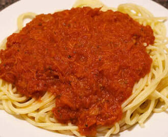 sauce italienne pour spaghettis au thermomix