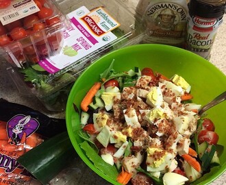 Two Massive Delicious Pro Salads