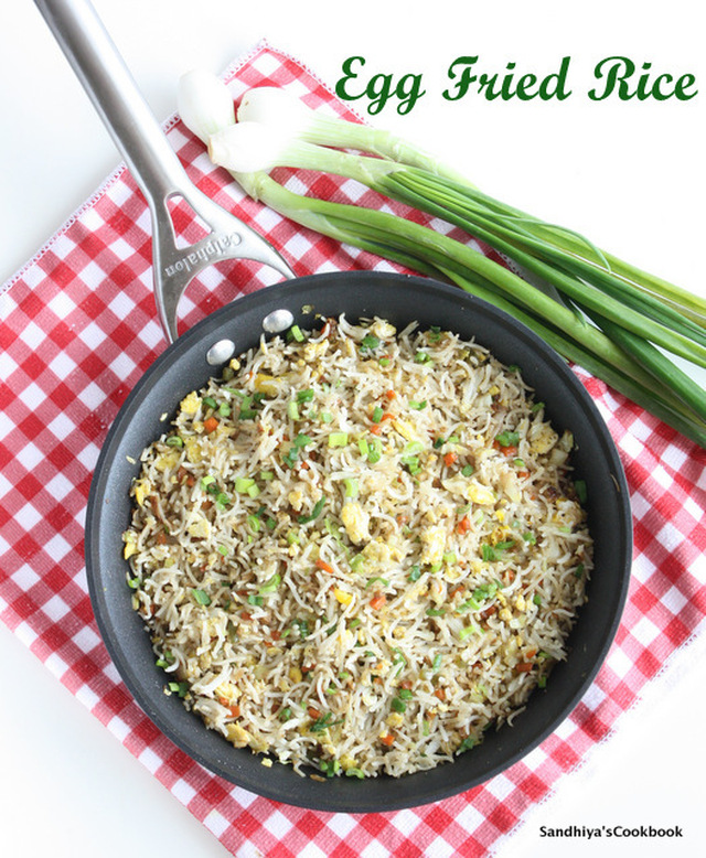 Egg Fried Rice | Restaurant Style Egg Fried Rice | Indo Chinese Recipe