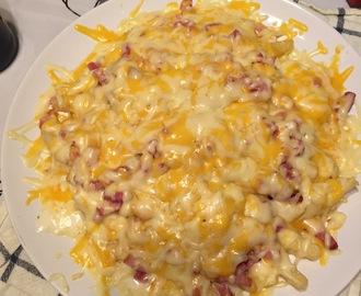 “Bacon & cheese fries”