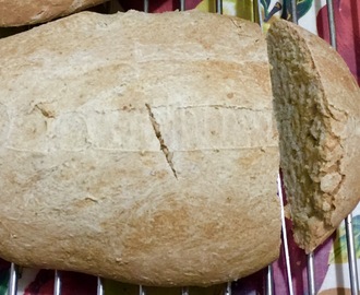 Receta de pan casero con masa madre