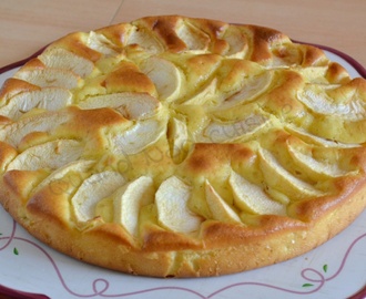 Gâteau aux pommes et au mascarpone - Quand Nad cuisine...