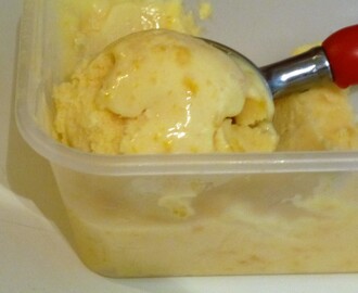 Easy Mango and Honey Frozen Yoghurt Recipe - visit my blog for many more healthy dishes