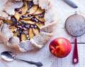 Galette With Peaches And Blueberries • Sugar Free