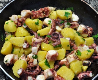Ośmiornica z ziemniakami na ciepło (polpo e patate)