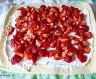 Dessert de fin d’été : Gâteau roulé aux fraises