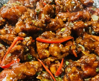 kkanpunggi – smażony kurczak, na ostro, po koreańsku