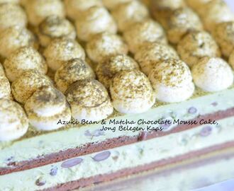 Azuki Bean & Matcha Chocolate Mousse Cake (2013)