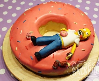 Homer Simpson Torte