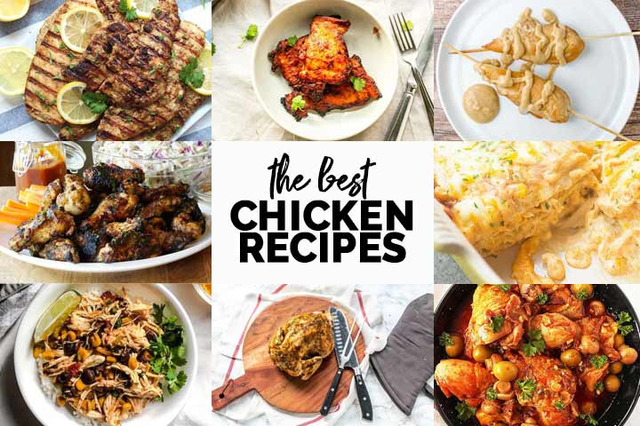 9 delicious chicken recipes