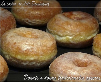 Donuts o donas tradicionales caseros
