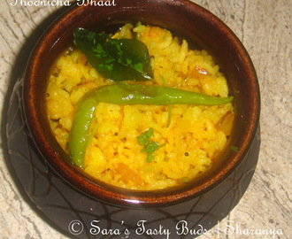 Phodnicha Bhaat / Tempered Rice