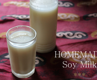 Homemade Soy Milk Recipe / Soy Milk Recipe / How to Make Soy Milk at Home