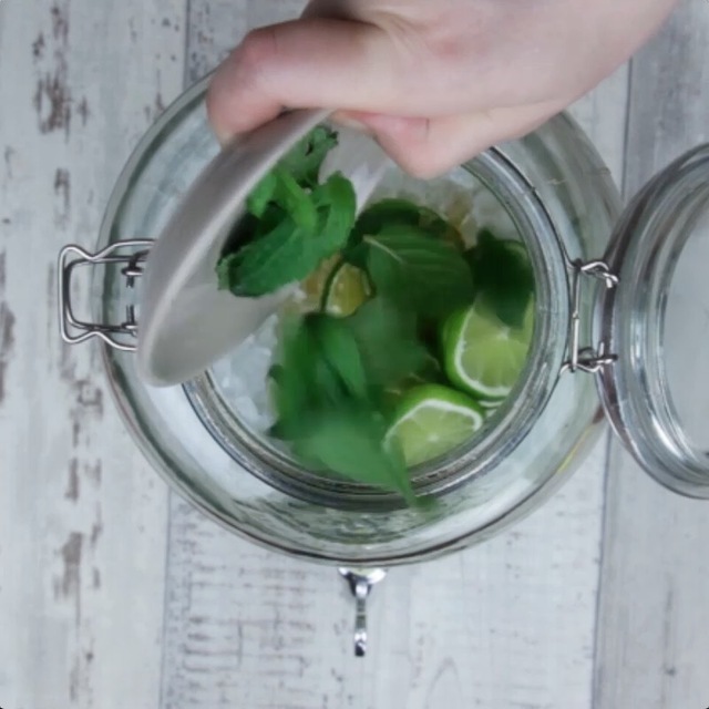 Leckere Limo aus Wassermelonen. Ganz einfach zu Hause nachmachen.