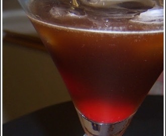Kawowy drink – coffee and alcohol cocktail
