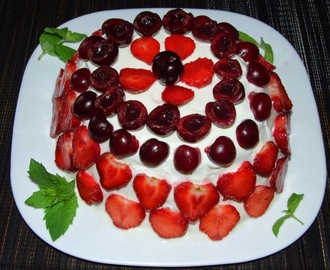 Dietetyczny tort urodzinowy
