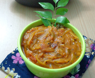 Onion Tomato Gravy | Side Dish For Chapathi & Dosa