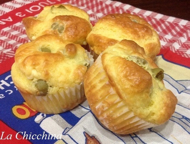 Muffin philadelphia e olive