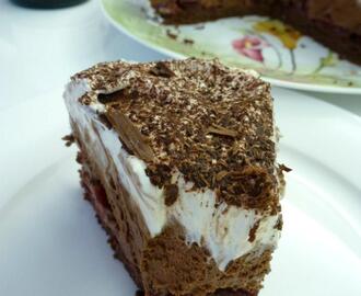 Čokoladna torta sa višnjama / Chocolate sour cherry cake