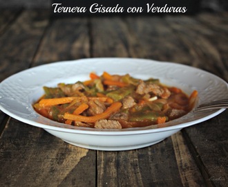 Ternera Guisada con Verduras (Dieta)