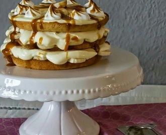 Banoffee - Torte zum 1. Blog - Geburtstag