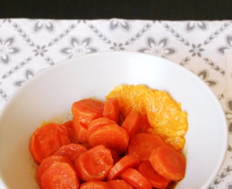 Zanahorias Glaseadas a la Naranja.