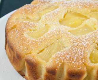 Torta all'ananas senza burro / No-butter pineapple cake recipe