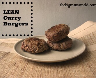 Easy Lean Curry Burgers
