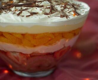 Mrs. Oliver's massive retro trifle