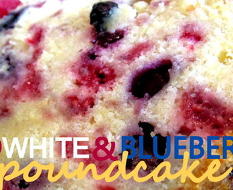 Berry Pound Cake ( Red, White and Blue)
