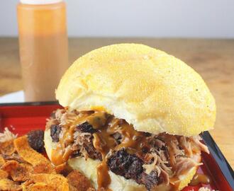 Pulled Pork with South Carolina Mustard Style BBQ Sauce