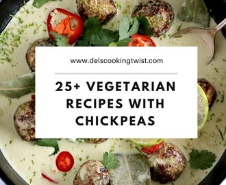 25+ Vegetarian Chickpea Recipes