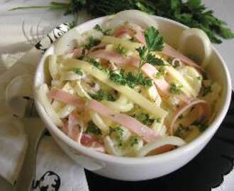 Salata od tjestenine i šunke