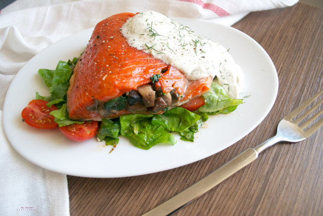 Roasted Stuffed Salmon
There’s no need to go to an...