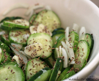 Garlic Dill Refrigerator Pickles Recipe - with vinegar