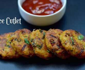 Rice Cutlet from Left Over rice|Rice Tikki|Vegetable Rice Cutlet